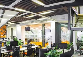 Специалисты компании NAYADA выполнили проект по созданию интерьера офиса компании Grammarly