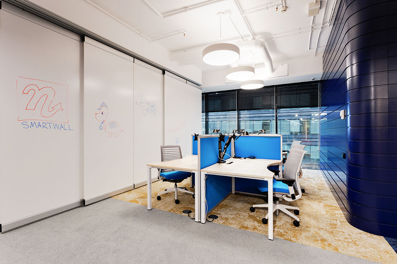 Фото Глухие раздвижные перегородки NAYADA Hufcor