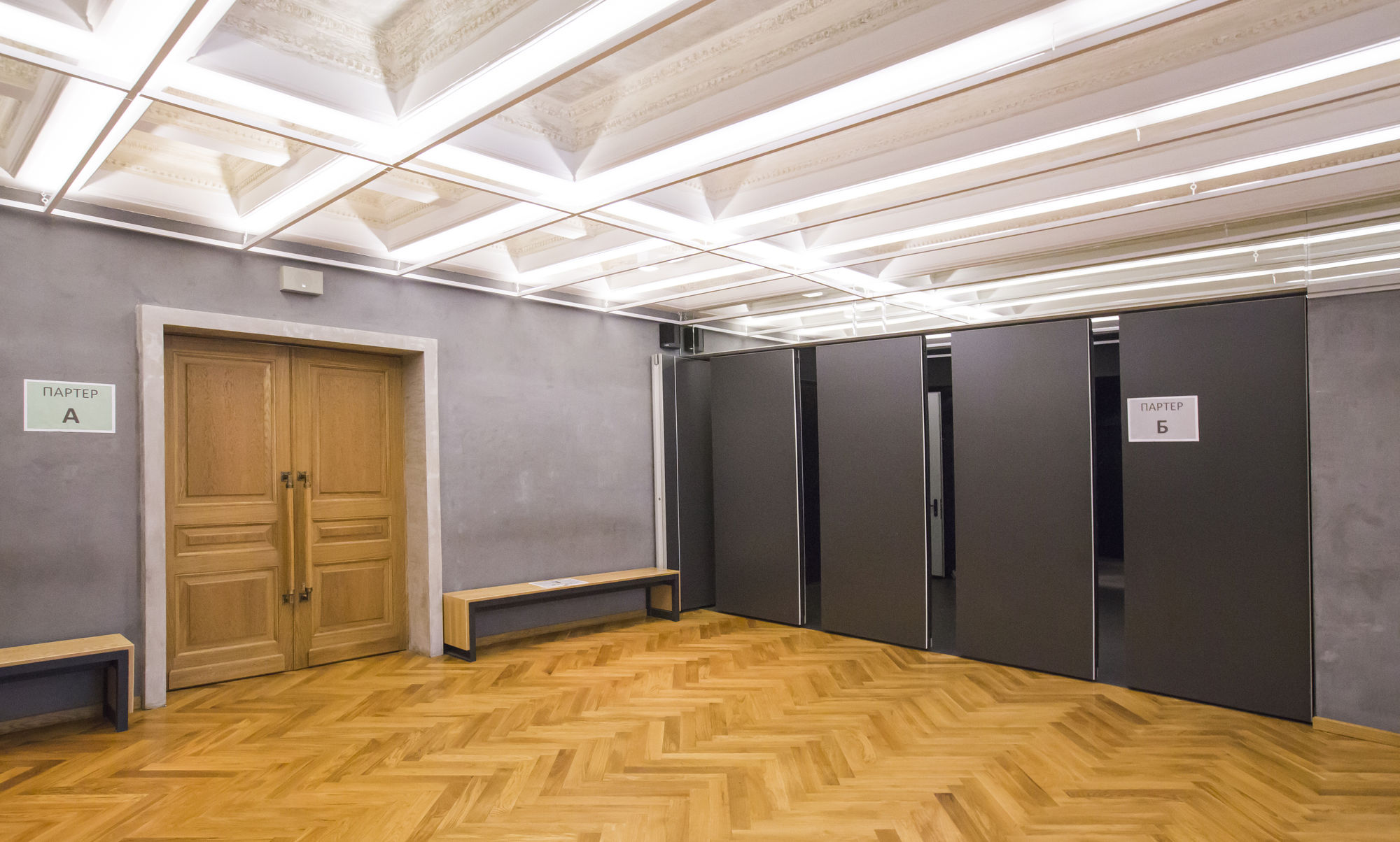 Фото Глухие раздвижные перегородки NAYADA Hufcor