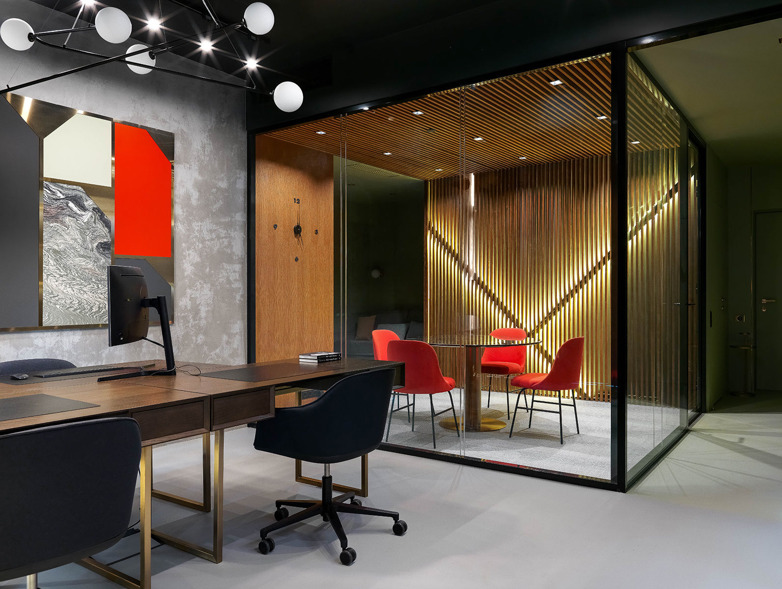 Фото Стационарные перегородки NAYADA-Twin со звукоизоляцией