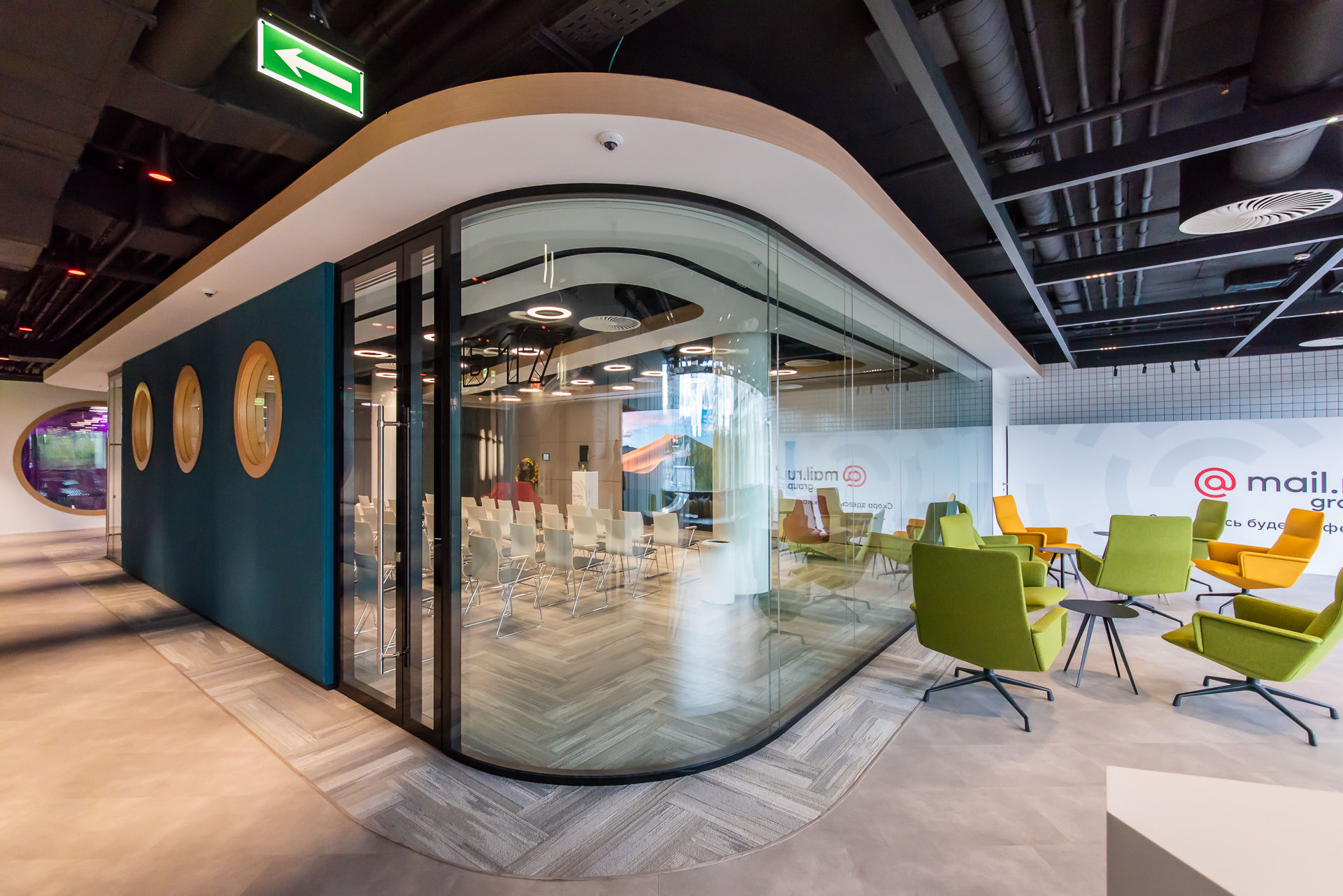 Фото Стационарные перегородки NAYADA-Twin со звукоизоляцией