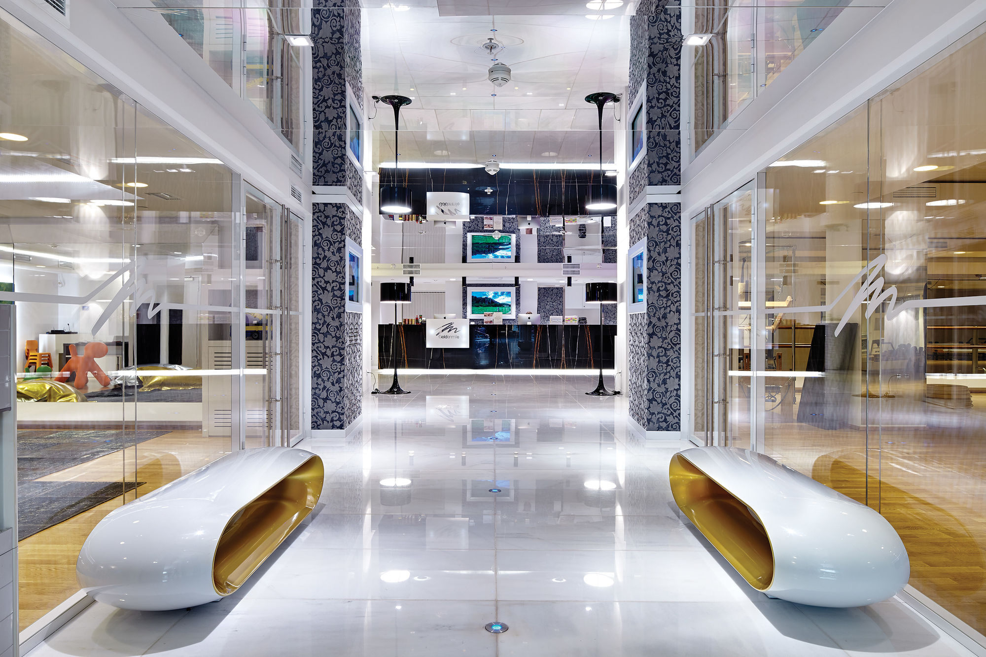 Фото Стационарные перегородки NAYADA-Twin со звукоизоляцией